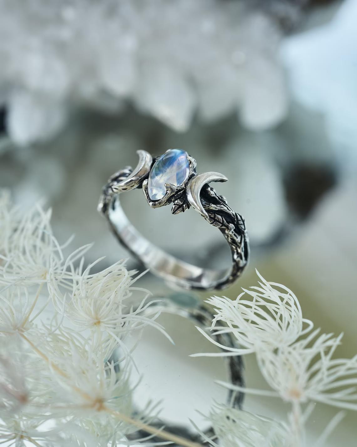 Moonstone Ring